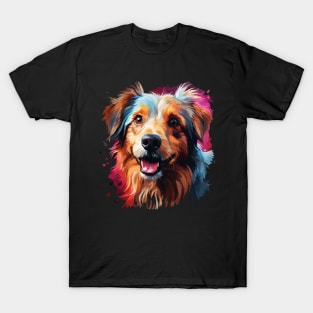 Australian Terrier Rainbow T-Shirt